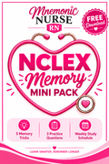 NCLEX Memory Mini Pack - Mnemonic Nurse RN cover image